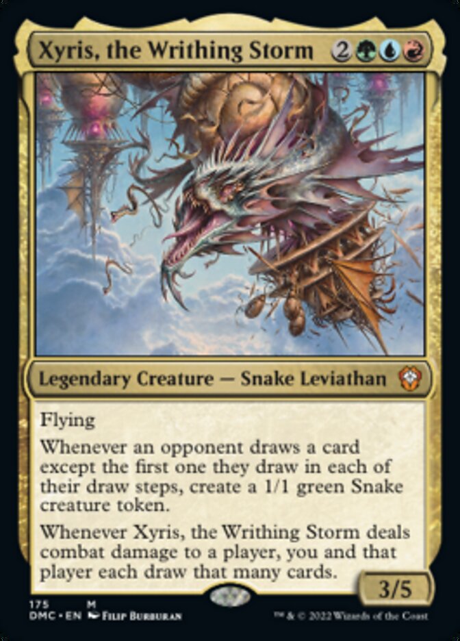 Xyris, the Writhing Storm [Dominaria United Commander] | Nerdhalla Games