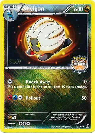 Shelgon (7/20) (Regional Championship Promo Staff) [Black & White: Dragon Vault] | Nerdhalla Games