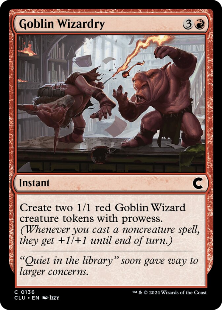 Goblin Wizardry [Ravnica: Clue Edition] | Nerdhalla Games