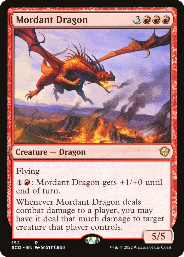 Mordant Dragon [Starter Commander Decks] | Nerdhalla Games