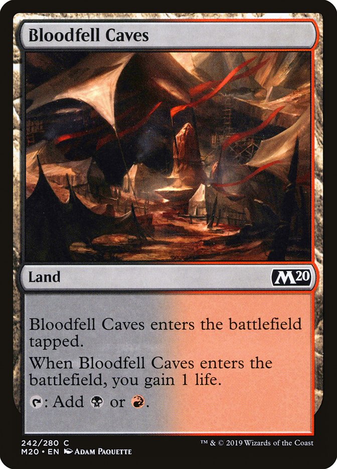 Bloodfell Caves [Core Set 2020] | Nerdhalla Games