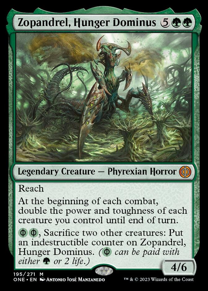 Zopandrel, Hunger Dominus [Phyrexia: All Will Be One] | Nerdhalla Games