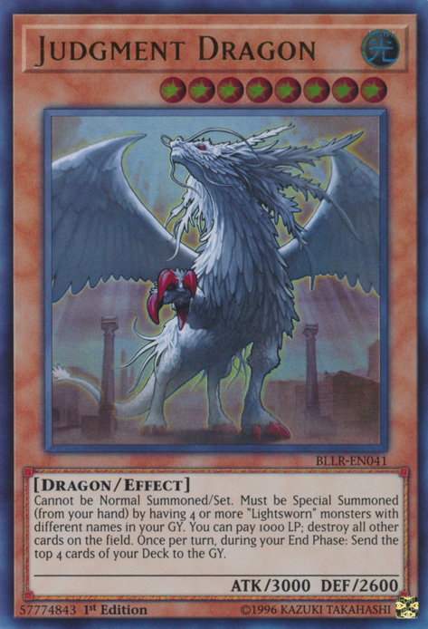 Judgment Dragon [BLLR-EN041] Ultra Rare | Nerdhalla Games