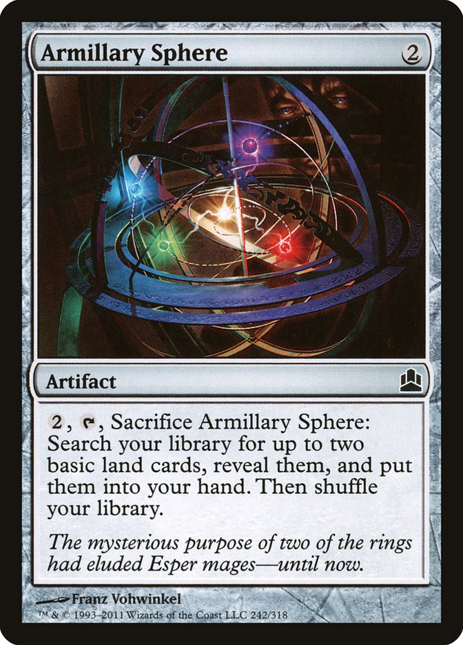 Armillary Sphere [Commander 2011] | Nerdhalla Games