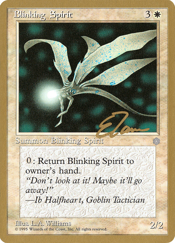 Blinking Spirit (Eric Tam) [Pro Tour Collector Set] | Nerdhalla Games