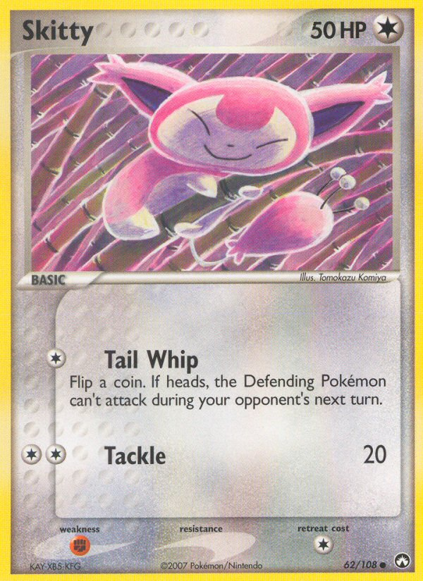 Skitty (62/108) [EX: Power Keepers] | Nerdhalla Games