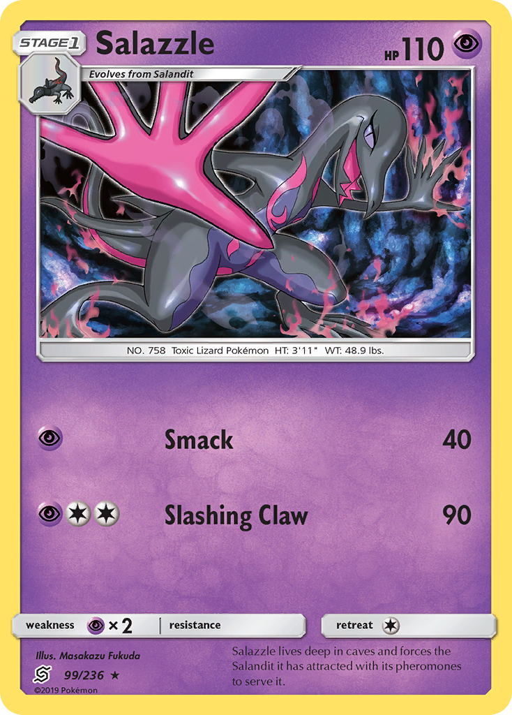 Salazzle (99/236) [Sun & Moon: Unified Minds] | Nerdhalla Games