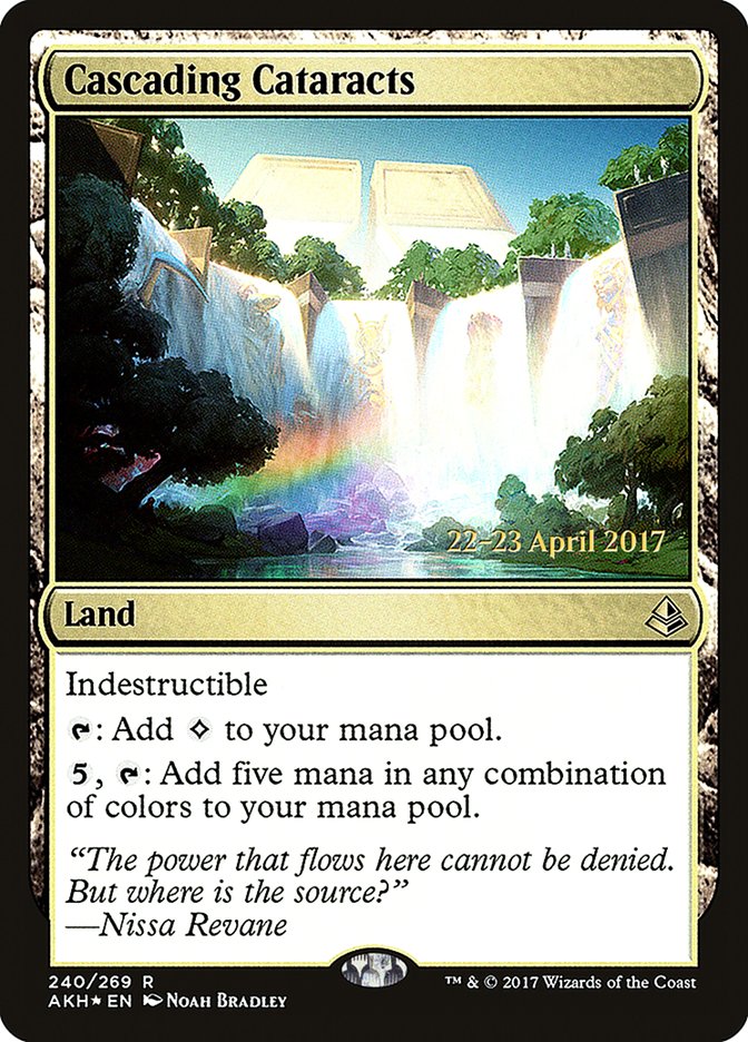 Cascading Cataracts  [Amonkhet Prerelease Promos] | Nerdhalla Games