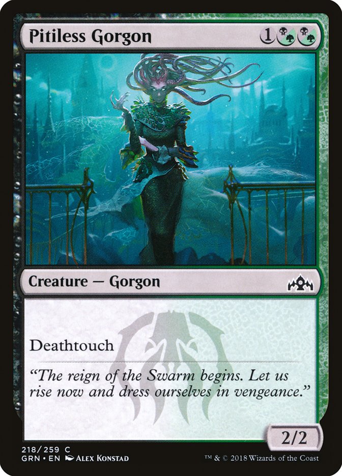 Pitiless Gorgon [Guilds of Ravnica] | Nerdhalla Games