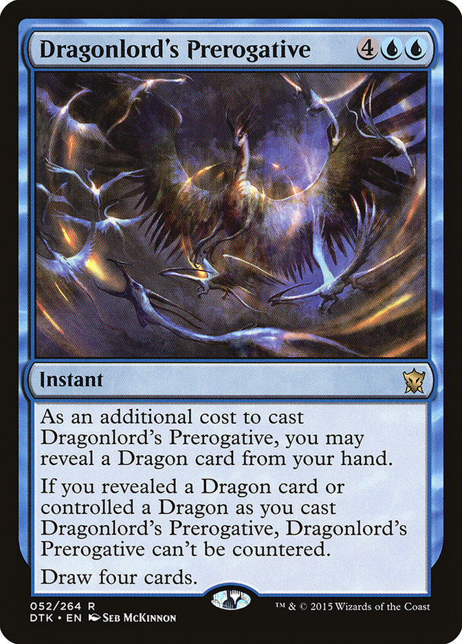 Dragonlord's Prerogative [Dragons of Tarkir] | Nerdhalla Games