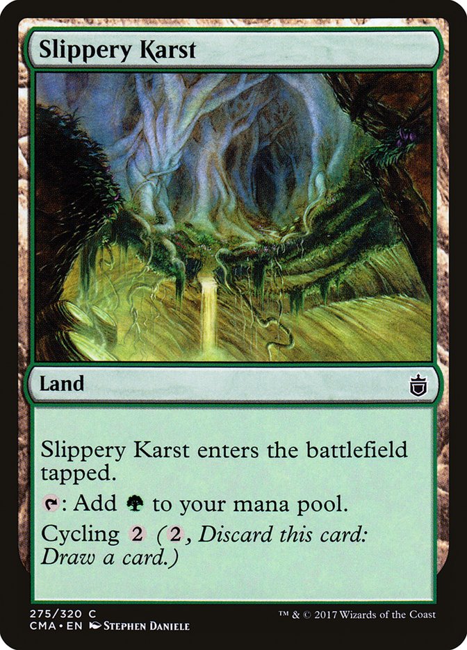 Slippery Karst [Commander Anthology] | Nerdhalla Games