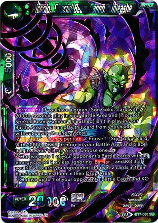 Piccolo, Special Beam Cannon Unleashed [BT7-060] | Nerdhalla Games