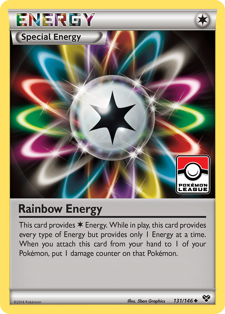 Rainbow Energy (131/146) [XY: Base Set] | Nerdhalla Games