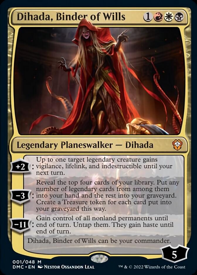 Dihada, Binder of Wills [Dominaria United Commander] | Nerdhalla Games