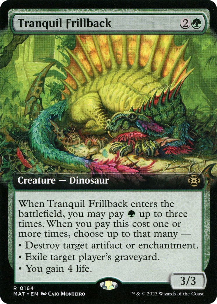 Tranquil Frillback (Extended Art) [March of the Machine: The Aftermath] | Nerdhalla Games