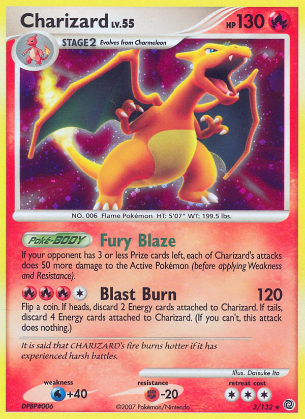 Charizard (3/132) [Diamond & Pearl: Secret Wonders] | Nerdhalla Games