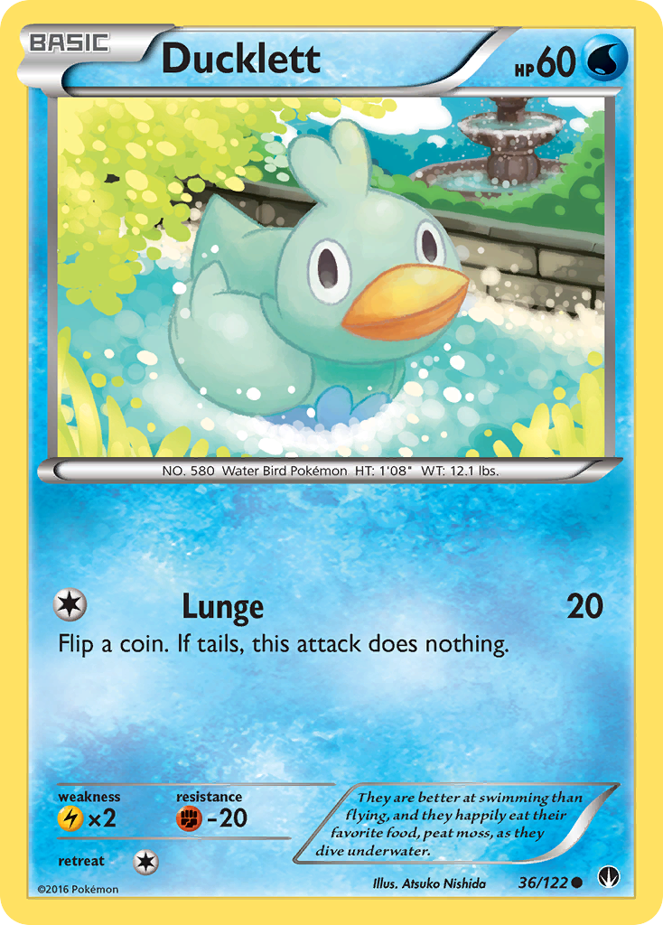 Ducklett (36/122) [XY: BREAKpoint] | Nerdhalla Games