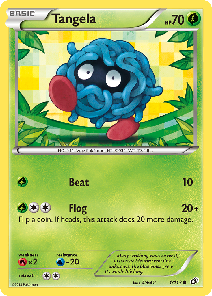 Tangela (1/113) [Black & White: Legendary Treasures] | Nerdhalla Games