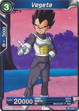 Vegeta [BT1-038] | Nerdhalla Games