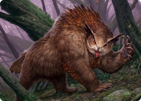 Owlbear Art Card [Dungeons & Dragons: Adventures in the Forgotten Realms Art Series] | Nerdhalla Games