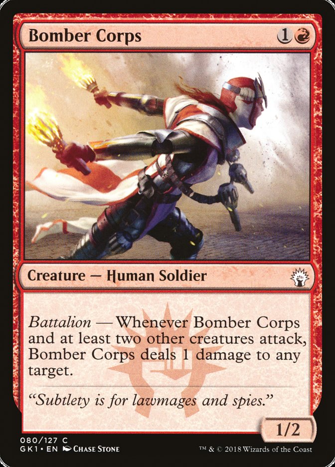 Bomber Corps [Guilds of Ravnica Guild Kit] | Nerdhalla Games