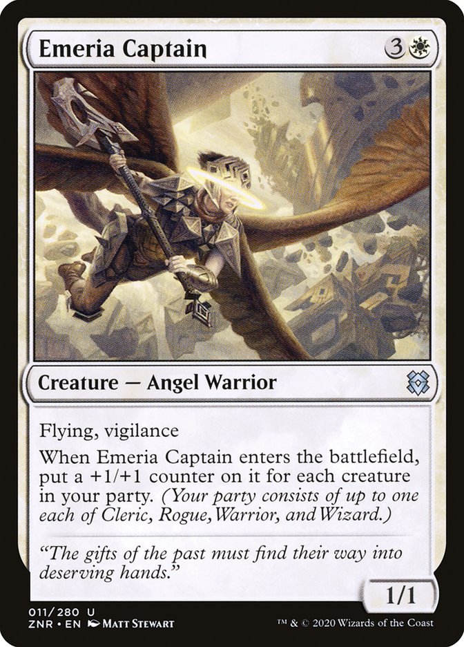 Emeria Captain [Zendikar Rising] | Nerdhalla Games