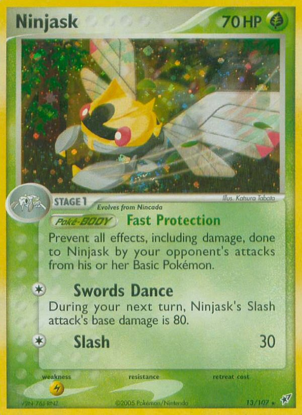 Ninjask (13/107) [EX: Deoxys] | Nerdhalla Games