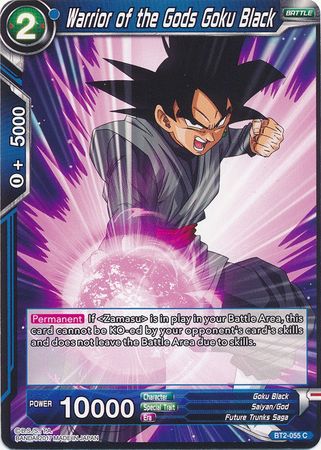 Warrior of the Gods Goku Black [BT2-055] | Nerdhalla Games