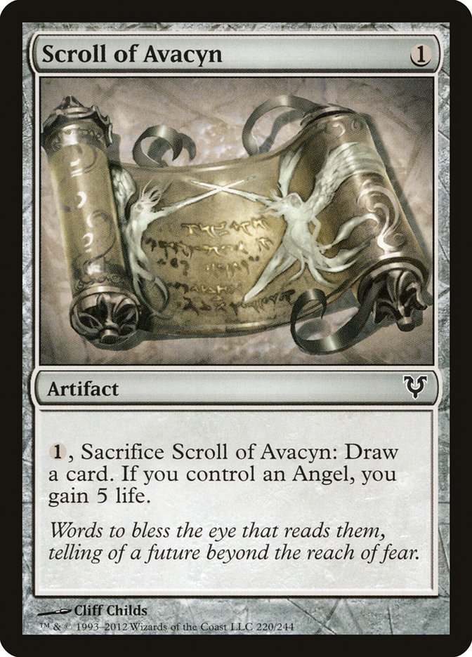 Scroll of Avacyn [Avacyn Restored] | Nerdhalla Games