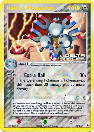 Holon's Magneton (22/113) (Stamped) [EX: Delta Species] | Nerdhalla Games