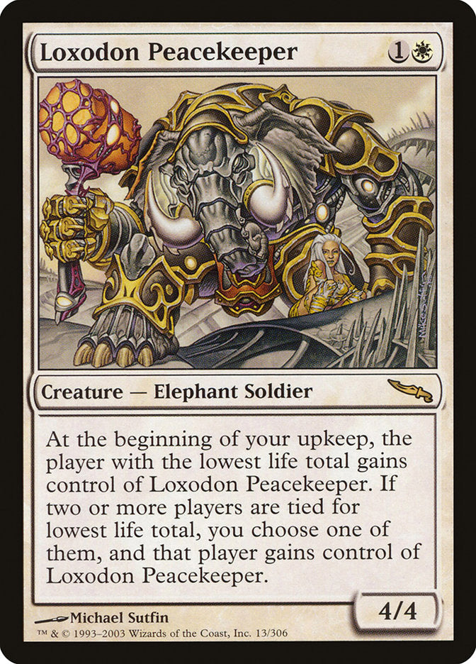 Loxodon Peacekeeper [Mirrodin] | Nerdhalla Games