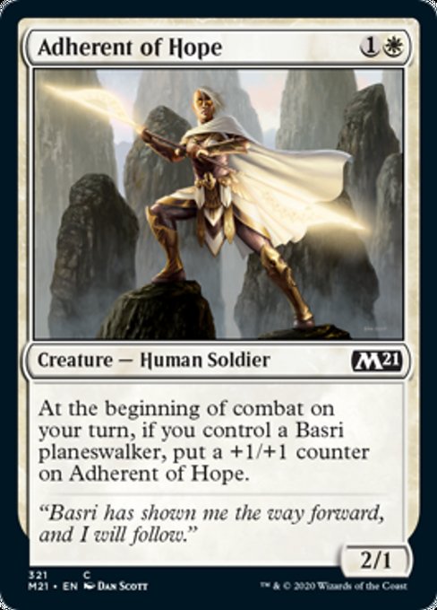 Adherent of Hope [Core Set 2021] | Nerdhalla Games