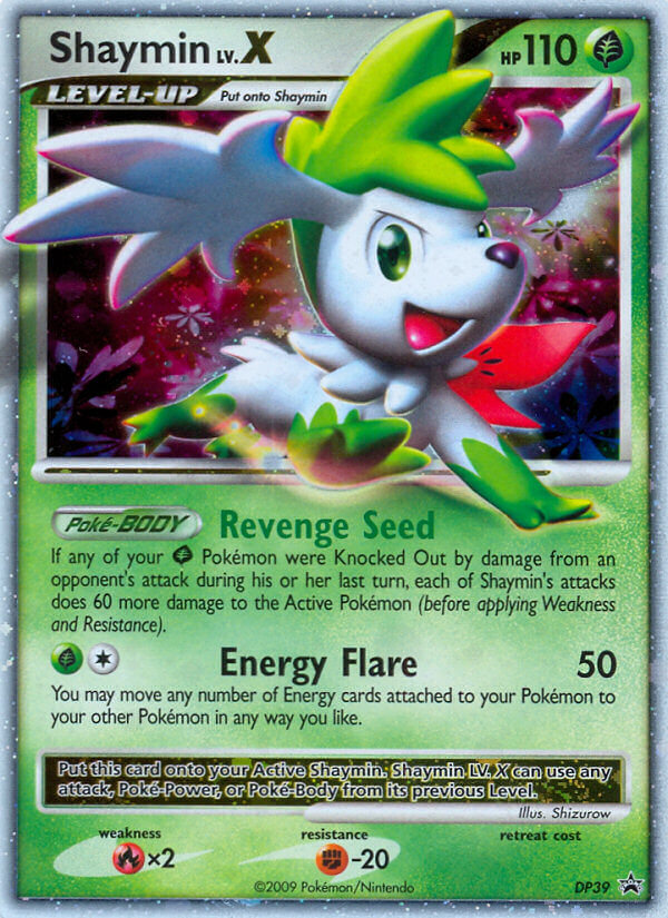 Shaymin LV.X (DP39) [Diamond & Pearl: Black Star Promos] | Nerdhalla Games