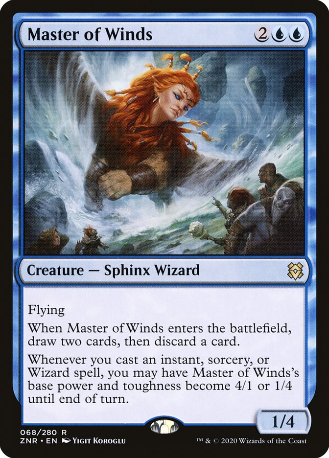 Master of Winds [Zendikar Rising] | Nerdhalla Games