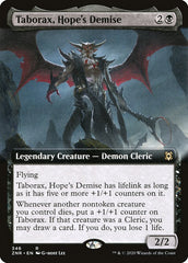 Taborax, Hope's Demise (Extended Art) [Zendikar Rising] | Nerdhalla Games