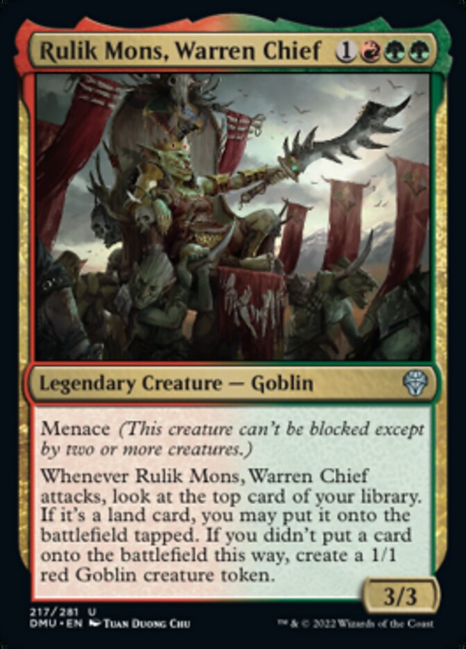 Rulik Mons, Warren Chief [Dominaria United] | Nerdhalla Games