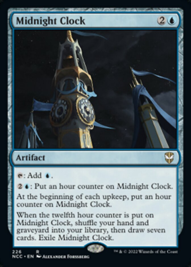 Midnight Clock [Streets of New Capenna Commander] | Nerdhalla Games