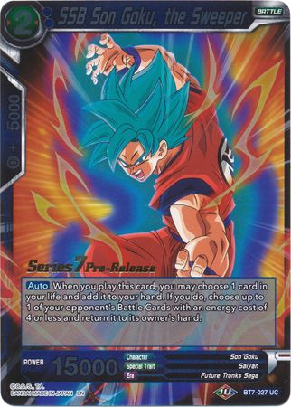 SSB Son Goku, the Sweeper [BT7-027_PR] | Nerdhalla Games