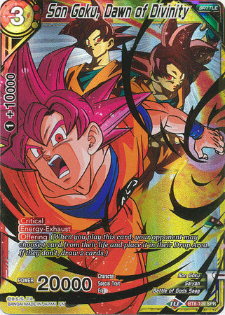 Son Goku, Dawn of Divinity (SPR) [BT8-109] | Nerdhalla Games