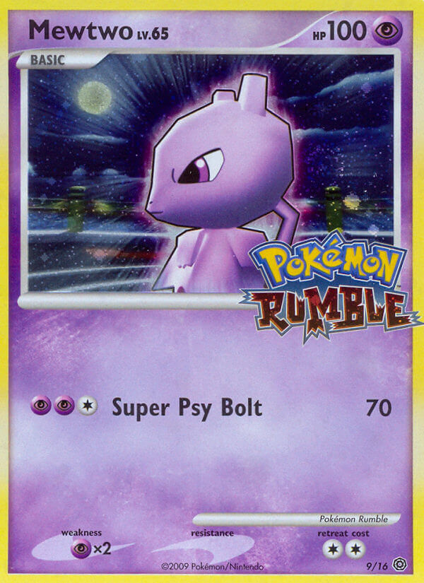 Mewtwo (9/16) [Pokémon Rumble] | Nerdhalla Games