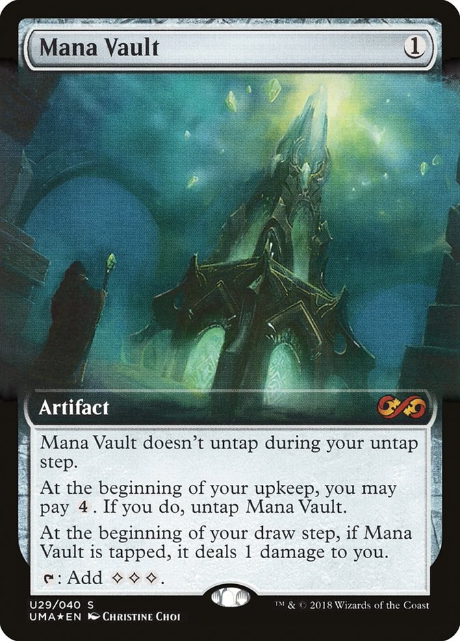 Mana Vault (Topper) [Ultimate Box Topper] | Nerdhalla Games