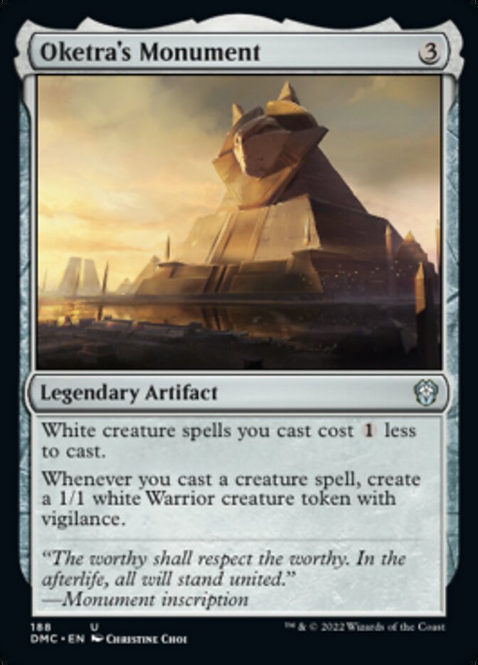 Oketra's Monument [Dominaria United Commander] | Nerdhalla Games