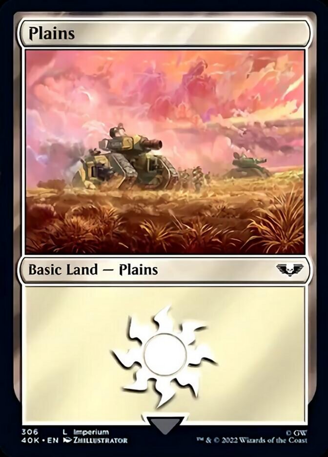 Plains (306) [Universes Beyond: Warhammer 40,000] | Nerdhalla Games