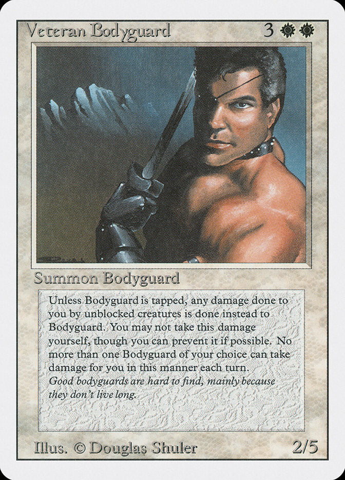 Veteran Bodyguard [Revised Edition] | Nerdhalla Games