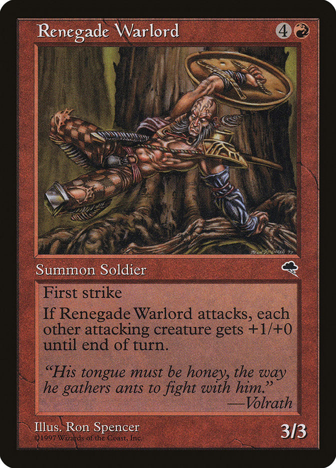 Renegade Warlord [Tempest] | Nerdhalla Games