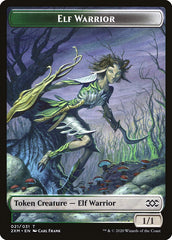 Elf Warrior Token [Double Masters] | Nerdhalla Games