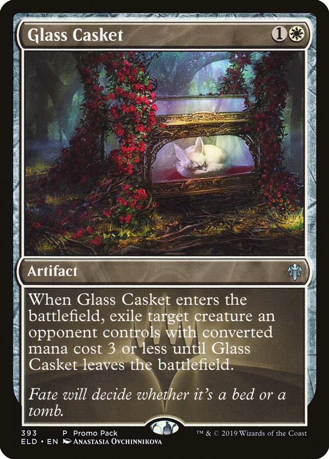 Glass Casket (Promo Pack) [Throne of Eldraine Promos] | Nerdhalla Games