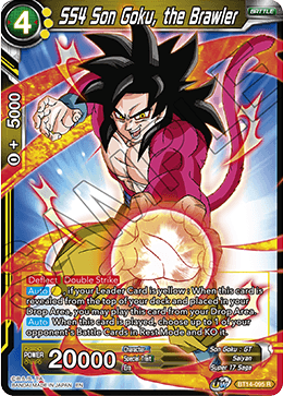 SS4 Son Goku, the Brawler (BT14-095) [Cross Spirits] | Nerdhalla Games