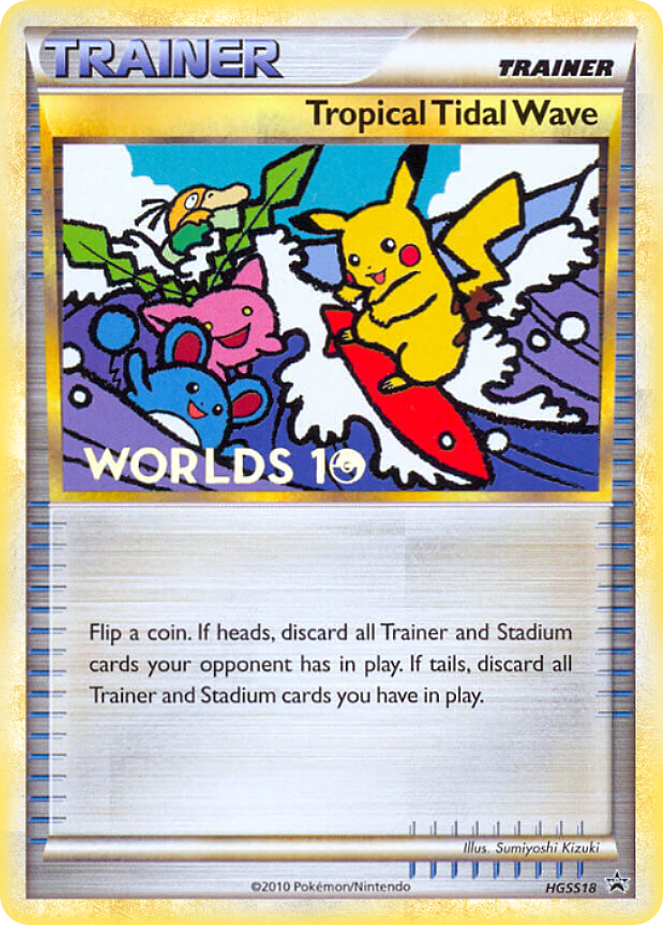 Tropical Tidal Wave (HGSS18) [HeartGold & SoulSilver: Black Star Promos] | Nerdhalla Games