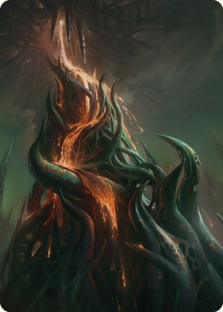 Copperline Gorge Art Card [Phyrexia: All Will Be One Art Series] | Nerdhalla Games